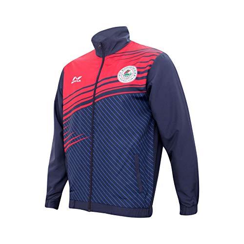 Nivia Atk Mohun Bagan Track Jacket Mohan Bugan, M (Red)