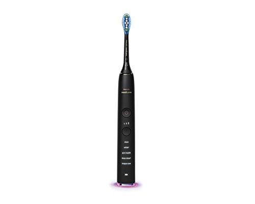 Philips Sonicare DiamondClean Smart 9500 Rechargeable Electric Toothbrush with Bluetooth &amp; Charging Travel Case, HX9924/11 Black