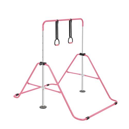 BALLSHOP Gymnastics Bar,Adjustable Gymnastics Bar Training Kip Bar Gymnastics Equipment for Home
