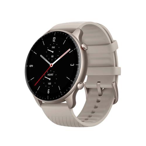 Amazfit GTR 2 (New Version) Smart Watch with HD AMOLED Display, Built-in Amazon Alexa, Built-in GPS, SpO2 &amp; Stress Monitor, Bluetooth Phone Calls, 3GB Music Storage, 90 Sports Modes (Lightning Grey)