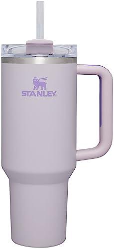 Stanley Quencher H2.0 FlowState Stainless Steel Vacuum Insulated Tumbler with Lid and Straw for Water, Iced Tea or Coffee, Smoothie and More, Orchid, 40 OZ / 1.18 L