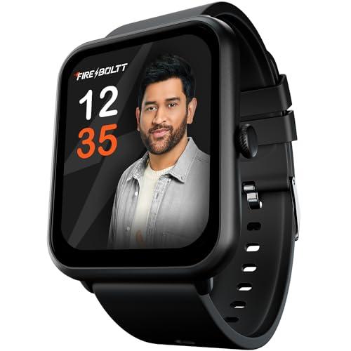 Fire-Boltt Ninja Call Pro Plus 1.83&#34; Smart Watch with Bluetooth Calling, AI Voice Assistance, 100 Sports Modes IP67 Rating, 240 * 280 Pixel High Resolution (Black)