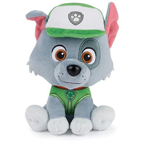 GUND Official PAW Patrol Rocky in Signature Recycling Uniform Plush Toy, Stuffed Animal for Ages 1 and Up, 6&#34;