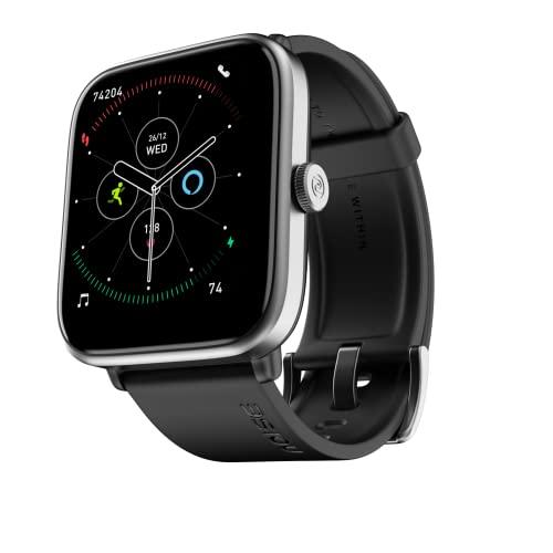 Noise ColorFit Pro 4 Advanced Bluetooth Calling Smart Watch with 1.72&#34; TruView Display, Fully-Functional Digital Crown, 311 PPI, 60Hz Refresh Rate, 500 NITS Brightness (Charcoal Black)