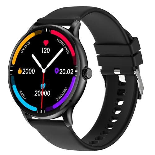 Fire-Boltt Phoenix Pro 1.39&#34; Bluetooth Calling Smartwatch, AI Voice Assistant, Metal Body with 120+ Sports Modes, SpO2, Heart Rate Monitoring (Black)