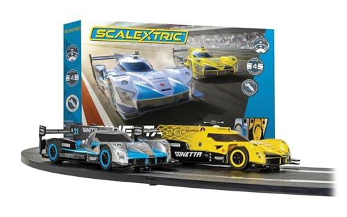Scalextric Racing Track Sets for Kids - Ginetta Racers Speed Track - Electric Race Tracks for Boys &amp; Girls 5+, Slot Car Race Tracks - 1:32 Scale Mini Car Racing Sets, Boys Birthday Gifts