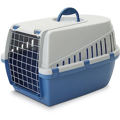 Savic Trotter 1 Pet Carrier, Atlantic Blue/Light Grey (49 x 33 x 30 cm)