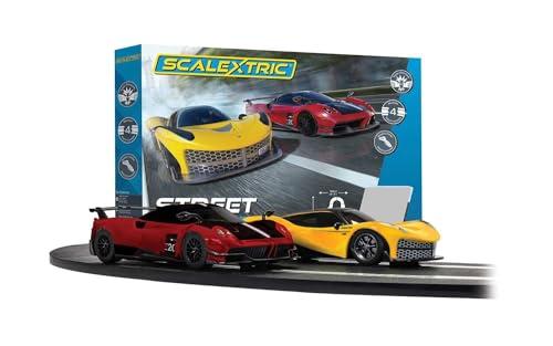 Scalextric Racing Track Sets for Kids - Street Cruisers Speed Track - Electric Race Tracks for Boys &amp; Girls 5+, Slot Car Race Tracks - 1:32 Scale Mini Car Racing Sets, Boys Birthday Gifts