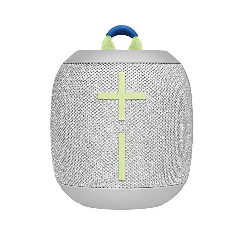 ULTIMATE EARS WONDERBOOM 3, Small Portable Wireless Bluetooth Speaker, Big Bass 360-Degree Sound for Outdoors, Waterproof, Dustproof IP67, Floatable, 40 m Range - Grey