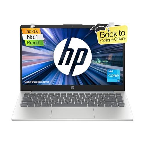 HP Laptop 14, 13th Gen Intel Core i3-1315U, 14-inch (35.6 cm), FHD, 8GB DDR4, 512GB SSD, Intel UHD Graphics, FHD Camera w/Privacy Shutter, Thin &amp; Light (Win 11, MSO 2021, Blue, 1.4 kg), gr0000TU