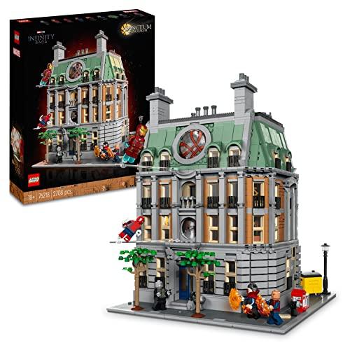 LEGO Marvel Sanctum Sanctorum, 3-Floor Modular Building Set, Model Kit for Adults to Build, with Doctor Strange and Iron Man Minifigures, Avengers Infinity Saga Collectible, Gift for Men &amp; Women 76218