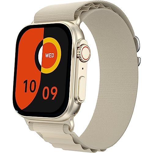 Fire-Boltt Newly Launched Gladiator + 1.96” AMOLED Display Luxury Smartwatch, Rotating Crown, 115+ Sports Modes &amp; Bluetooth Calling, AI Voice Assistant, Gaming