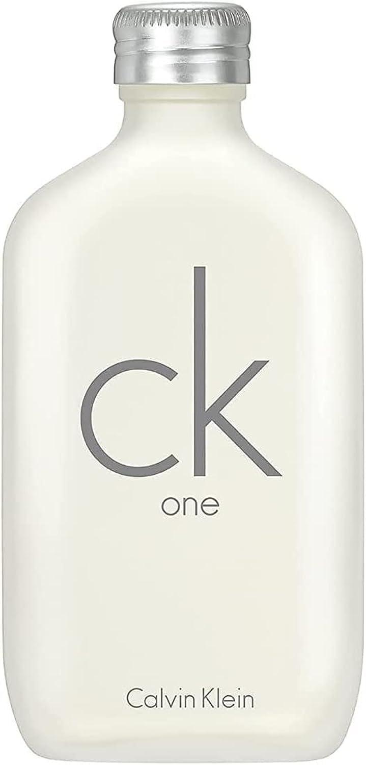         Calvin Klein CK One Eau de Toilette – Citrus Unisex Fragrance – With Notes of Green Tea, Bergamot, Cardamom, Violet &amp; Amber – Luxury Unisex Perfumes – Long Lasting Fragrance       