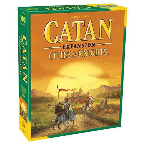 CATAN Expansion: Cities &amp; Knights - A board game by Klaus Teuber 3-4 Players - Board Games for Family 90 Minutes of Gameplay Games for Family Game Night For Kids and Adults Ages 10+