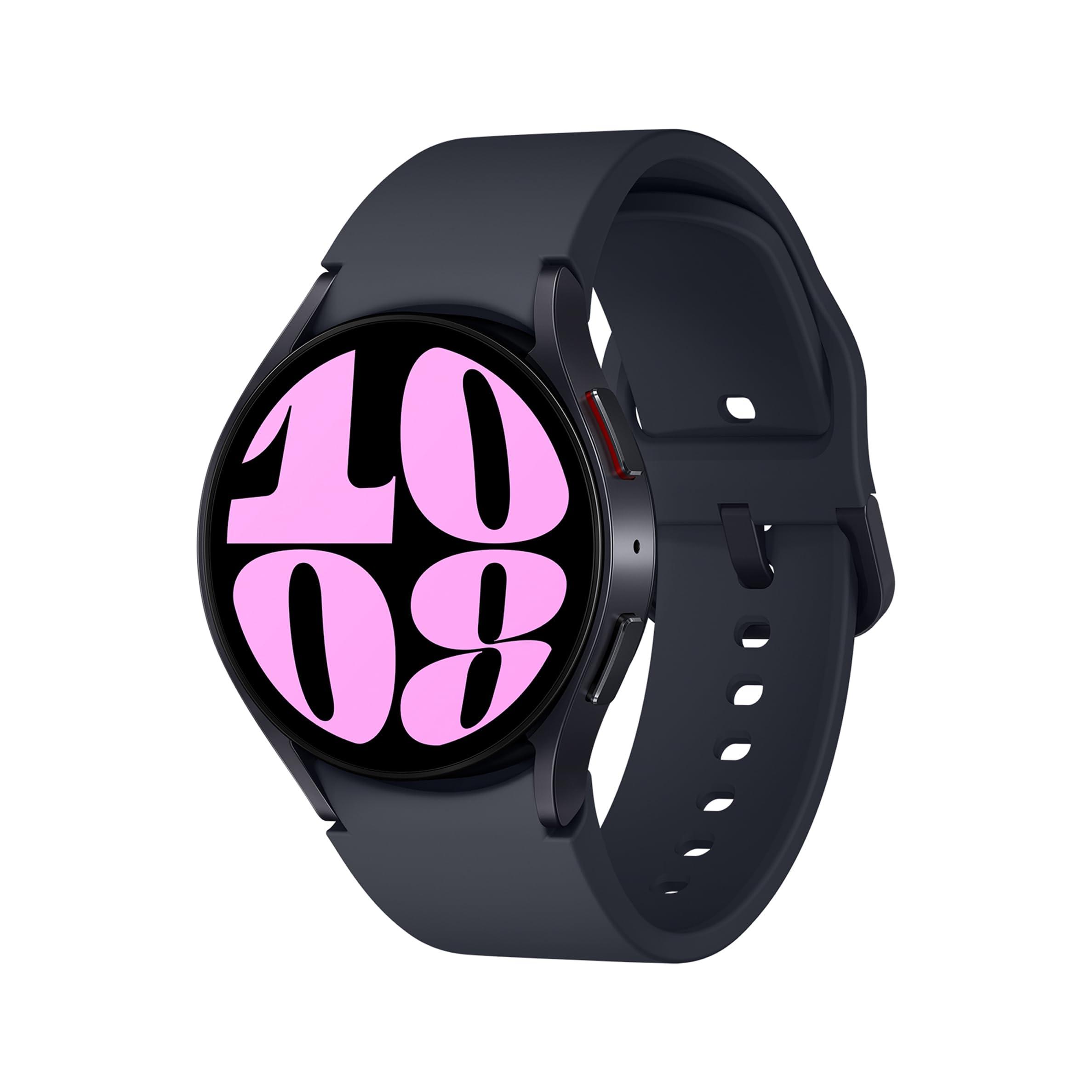         Samsung Galaxy Watch6 Smart Watch, Fitness Tracker, Bluetooth, 40mm, Black, 3 Year Extended Warranty (UK Version)       