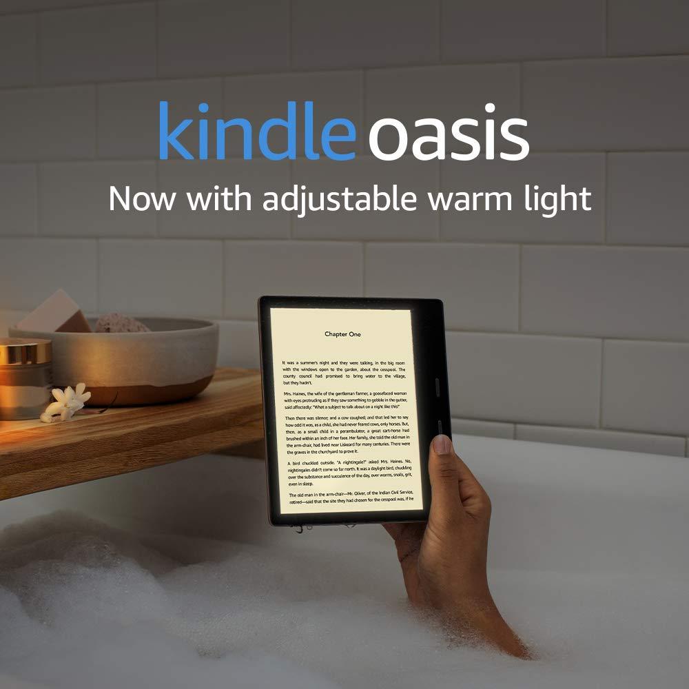         International Version – Kindle Oasis – Now with adjustable warm light - 8 GB, Graphite       