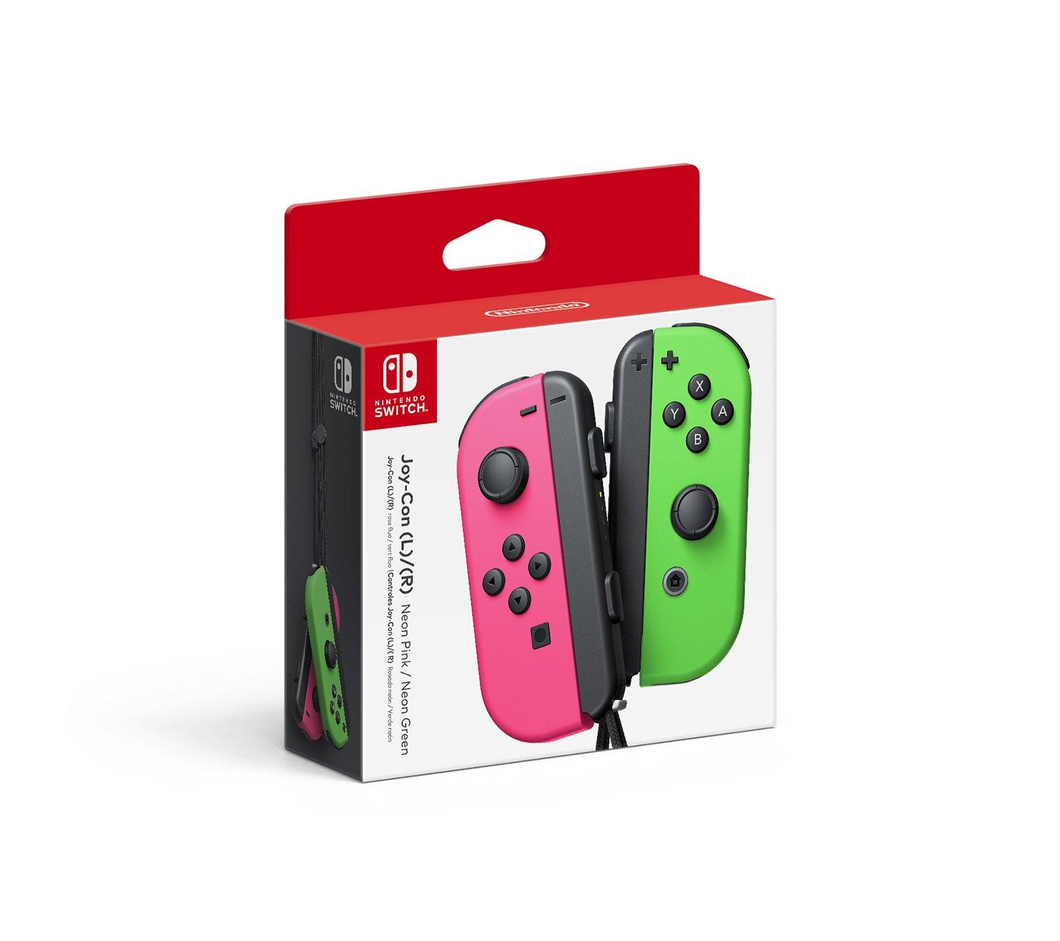         Nintendo Joy-Con (L/R) - Neon Pink/Neon Green       