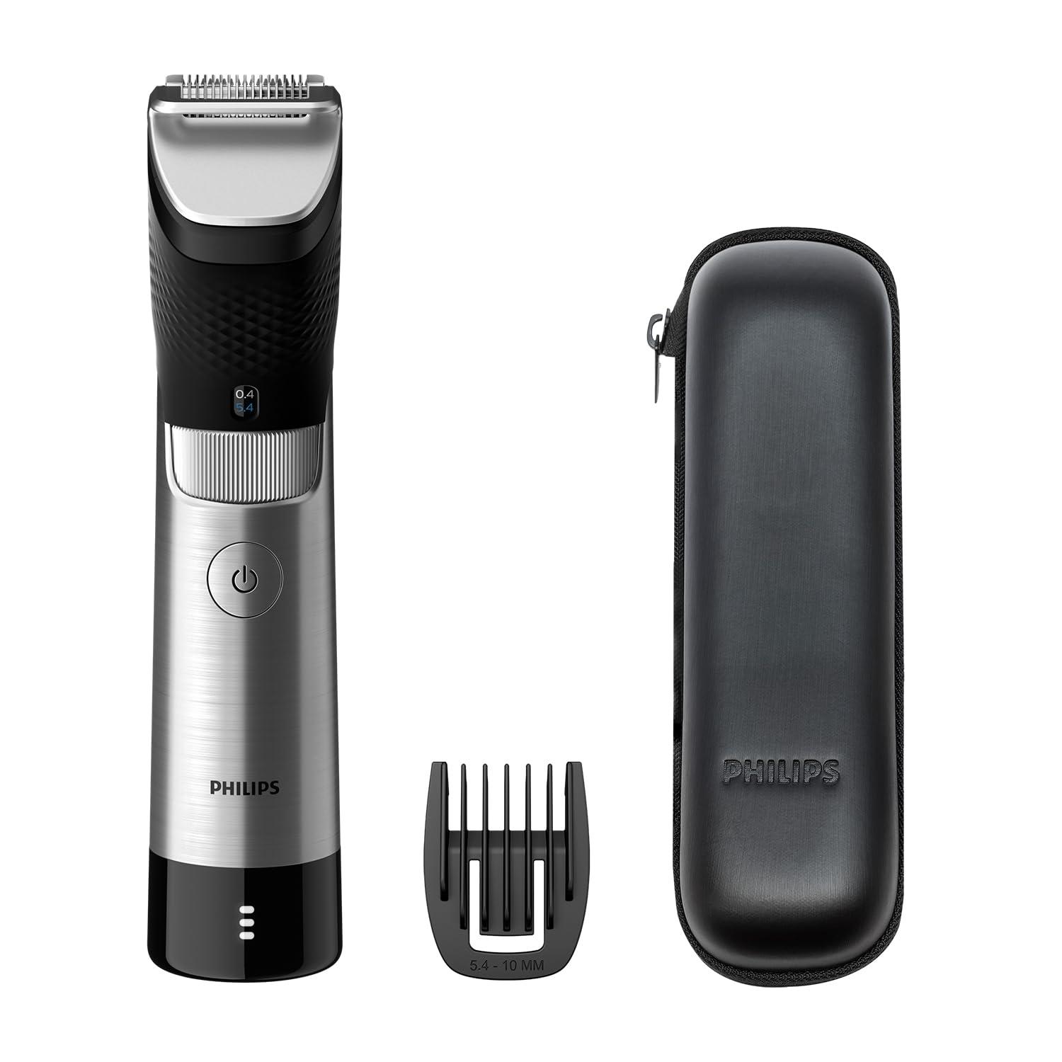         Philips Tondeuse à Barbe série 9000 avec système Lift &amp; Trim Pro (modèle BT9810/13)       