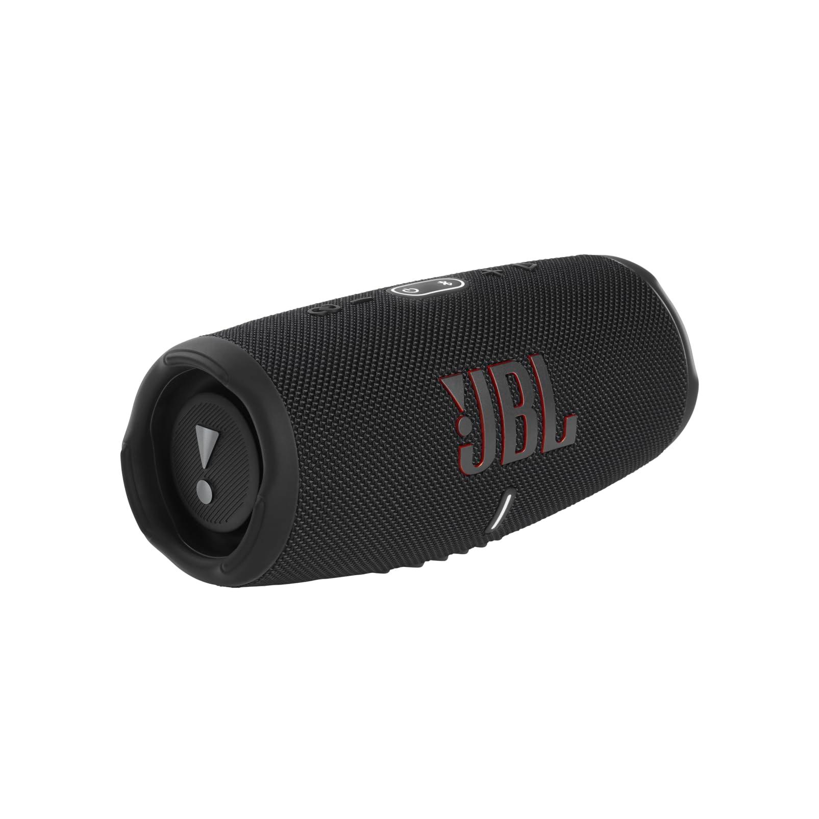         JBL Charge 5 Bluetooth Speaker | up to 20 hours Battery Life, Waterproof and Dustproof - Black - JBLCHARGE5BLK       