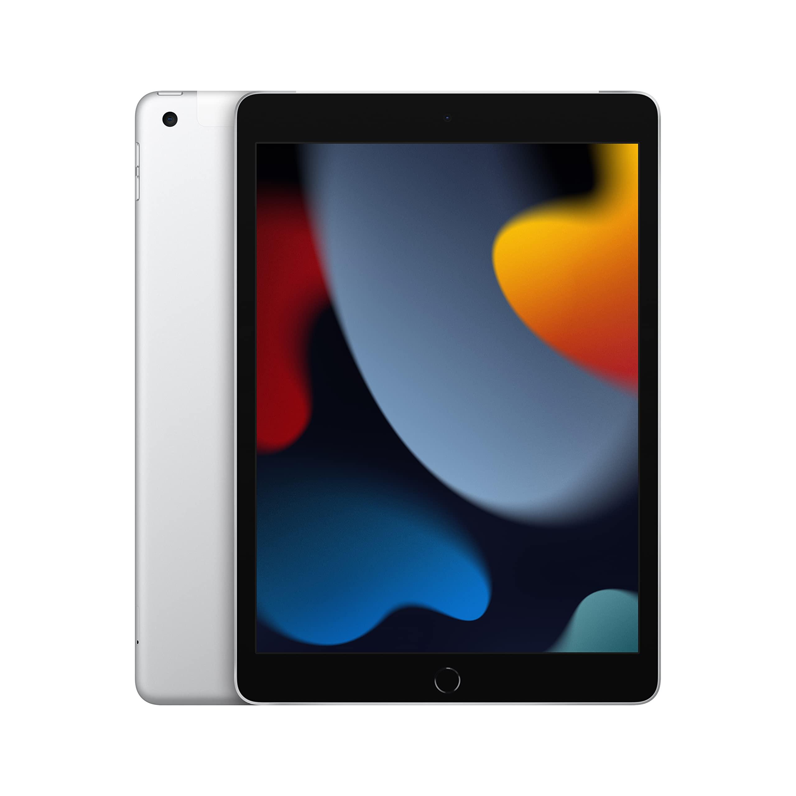         Apple 2021 10.2-inch (25.91 cm) iPad with A13 Bionic chip (Wi-Fi + Cellular, 64GB) - Space Grey (9th Generation)       