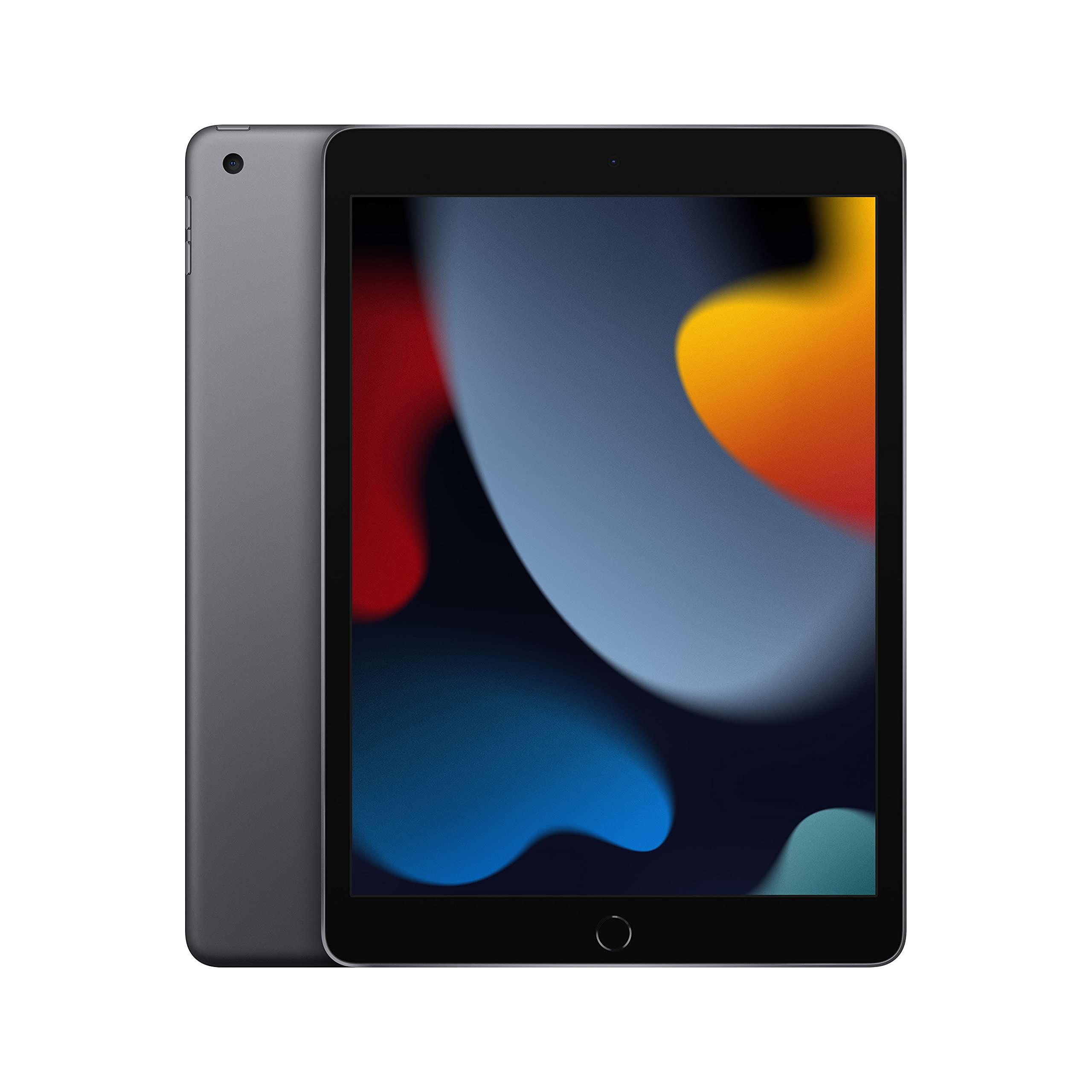         Apple 2021 iPad (10.2-inch iPad, Wi-Fi, 64GB) - Space Grey (9th Generation)       