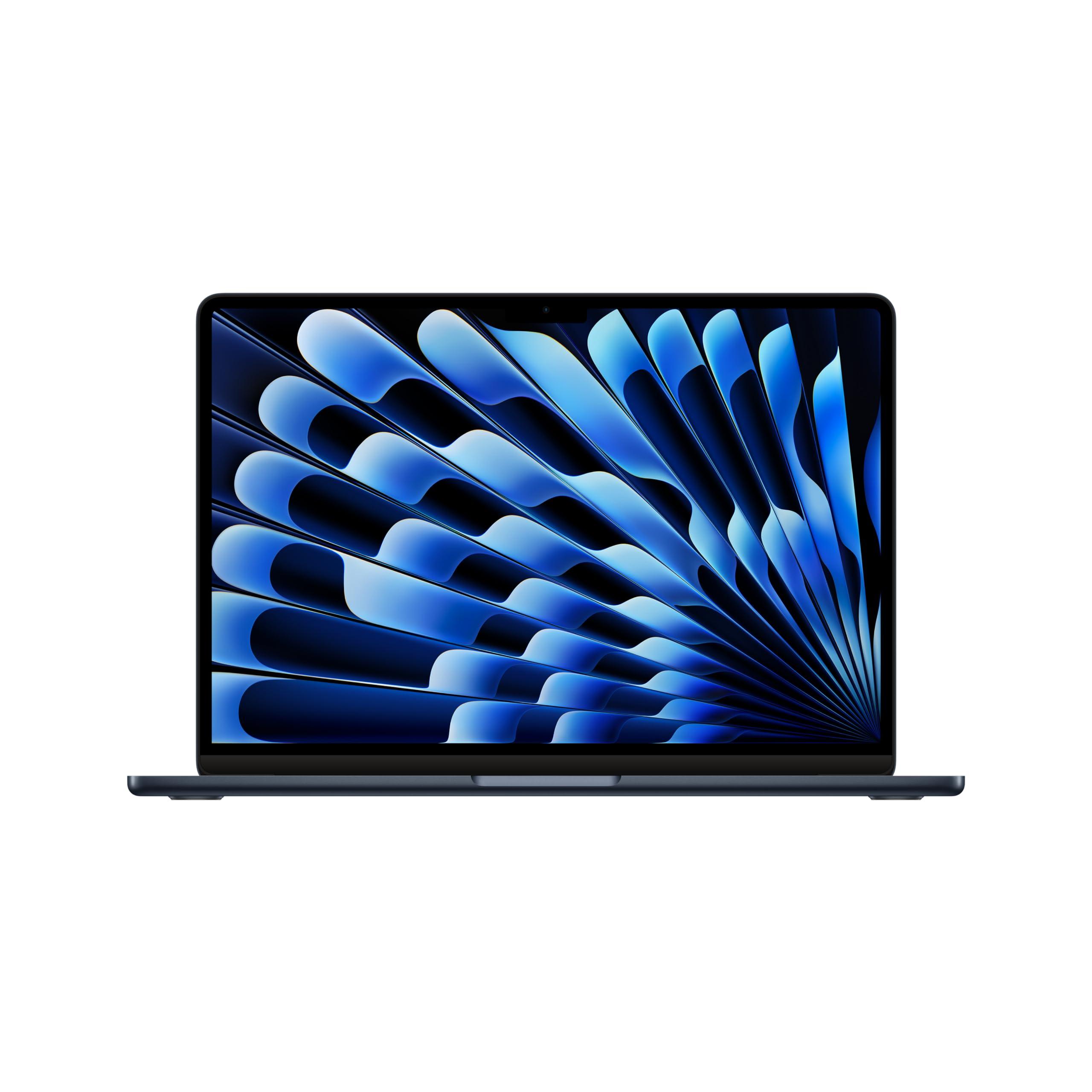        Apple 2024 MacBook Air 13-inch Laptop with M3 chip: 13.6-inch Liquid Retina Display, 8GB Unified Memory, 256GB SSD Storage, Backlit Keyboard, 1080p FaceTime HD Camera, Touch ID; Midnight       