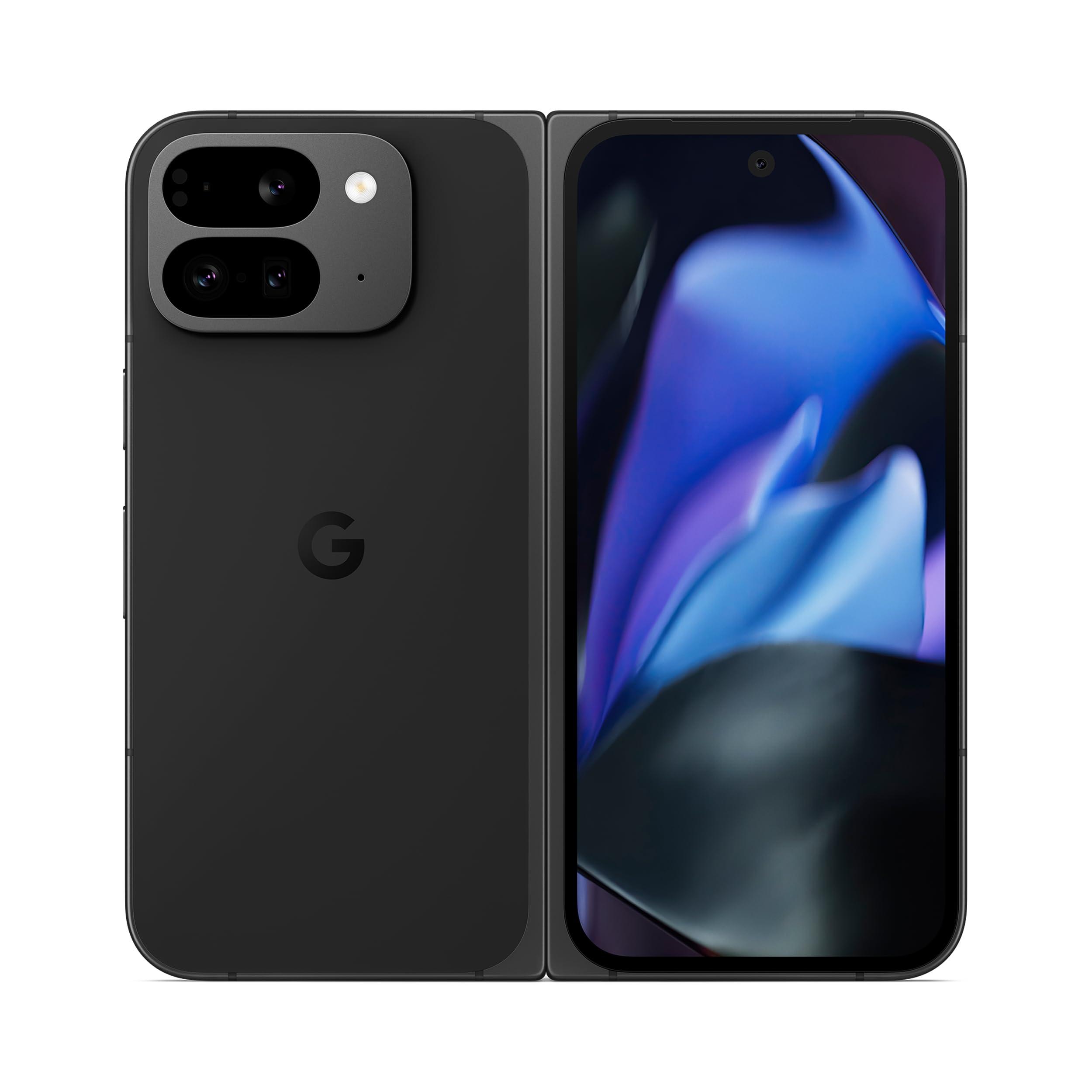         Google Pixel 9 Pro Fold - Unlocked Android Smartphone with Gemini - Advanced Triple Rear Camera System - Foldable Display - Hands-Free Video - Obsidian, 512GB       